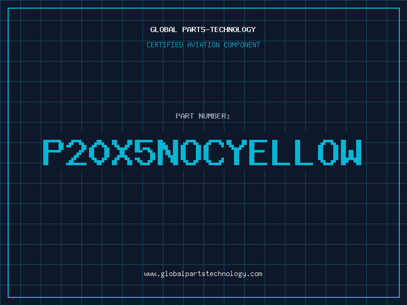 Aviation Part P20X5NOCYELLOW