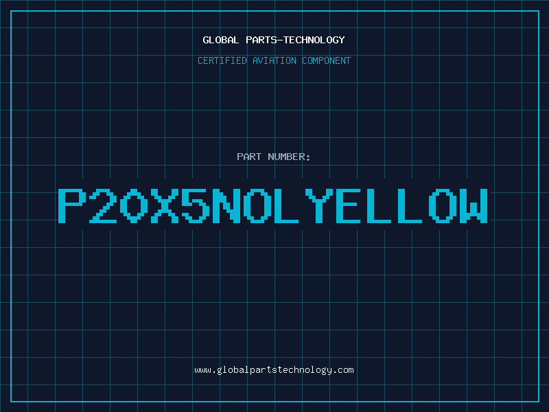 Aviation Part P20X5NOLYELLOW