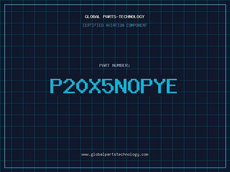 Aviation Part P20X5NOPYE