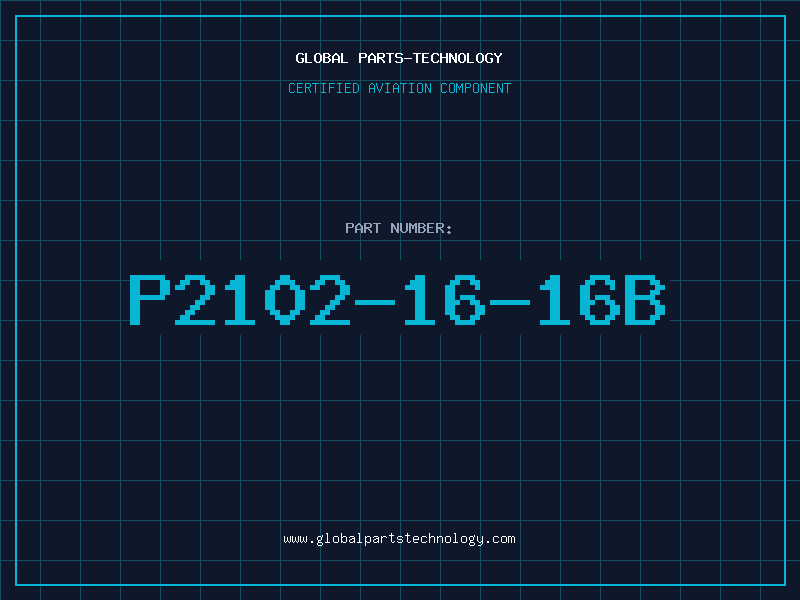Aviation Part P2102-16-16B