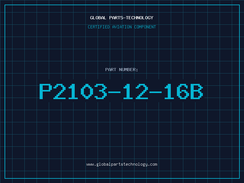 Aviation Part P2103-12-16B