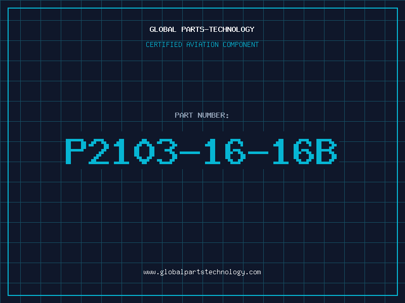 Aviation Part P2103-16-16B