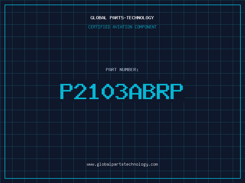 Aviation Part P2103ABRP