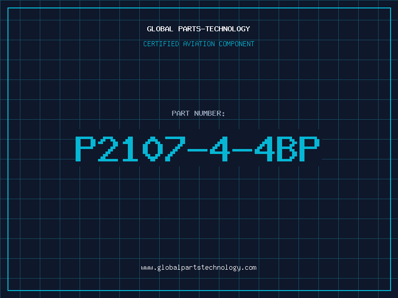 Aviation Part P2107-4-4BP