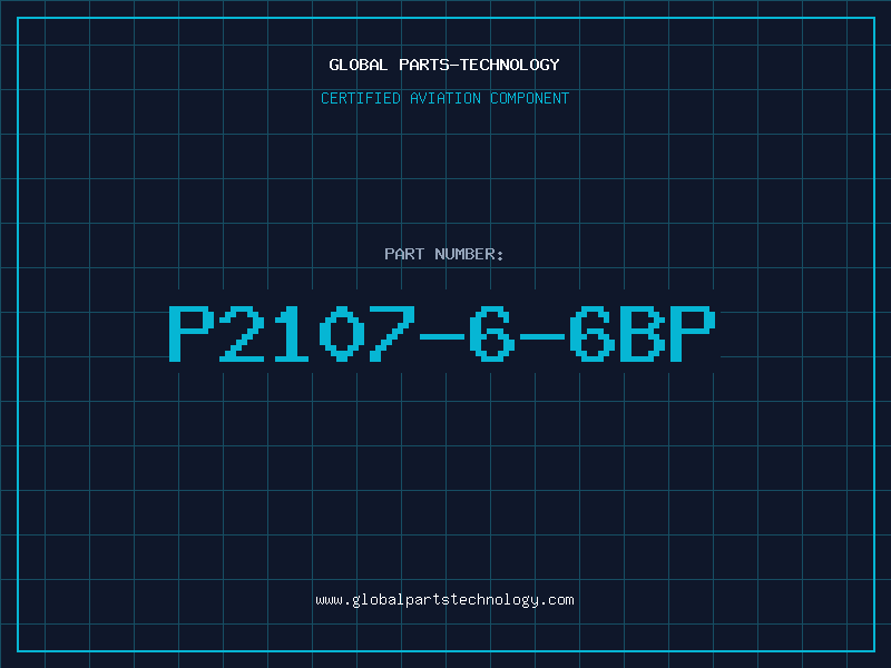 Aviation Part P2107-6-6BP