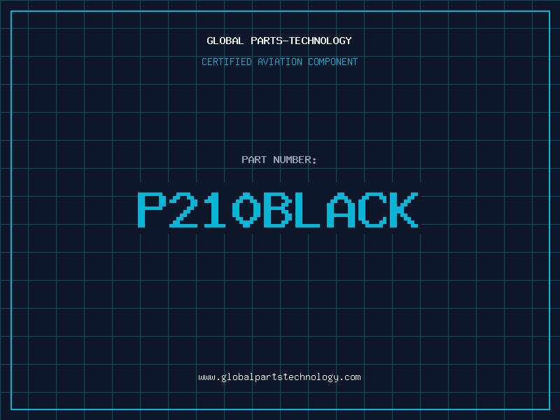 Aviation Part P210BLACK