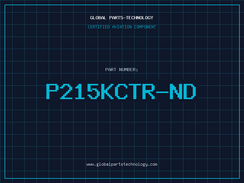 Aviation Part P215KCTR-ND