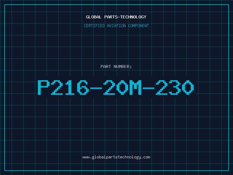 Aviation Part P216-20M-230