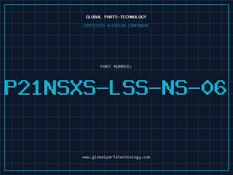Aviation Part P21NSXS-LSS-NS-06