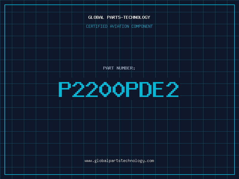 Aviation Part P2200PDE2