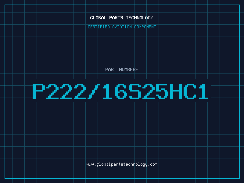 Aviation Part P222/16S25HC1