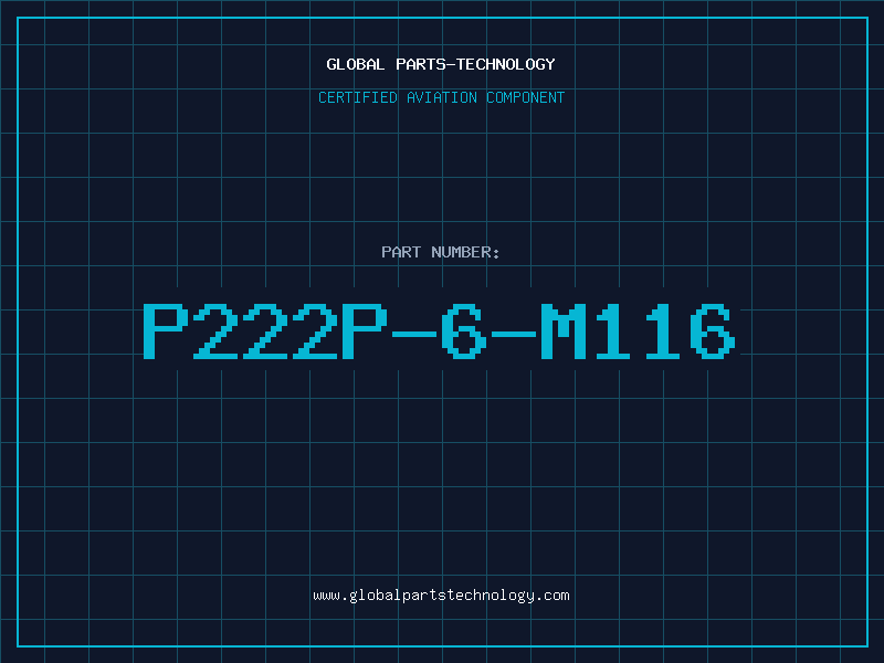 Aviation Part P222P-6-M116