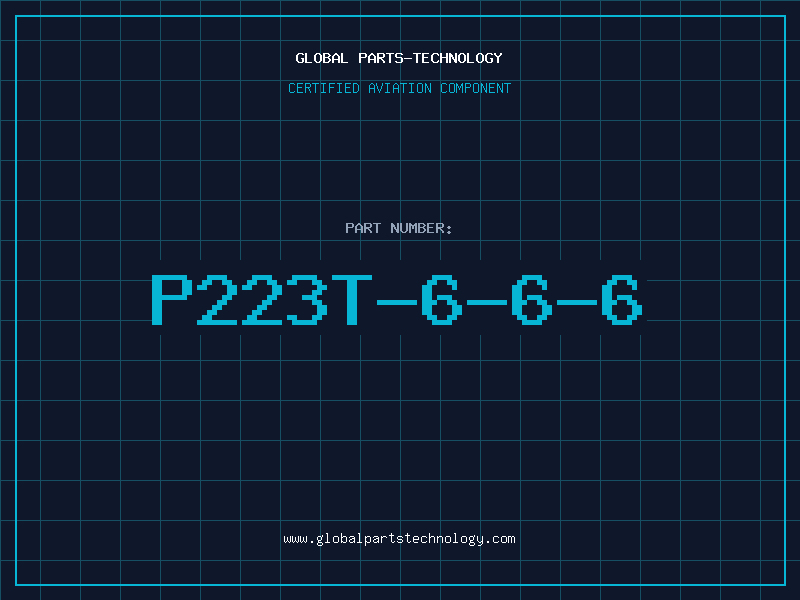Aviation Part P223T-6-6-6