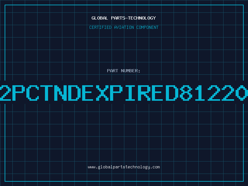 Aviation Part P22PCTNDEXPIRED8122000
