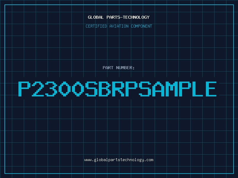 Aviation Part P2300SBRPSAMPLE
