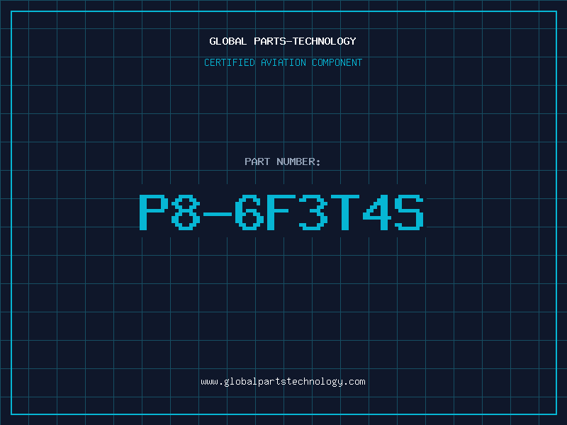 Aviation Part P8-6F3T4S