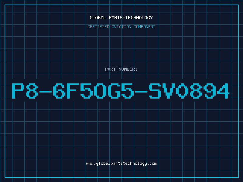 Aviation Part P8-6F5OG5-SV0894