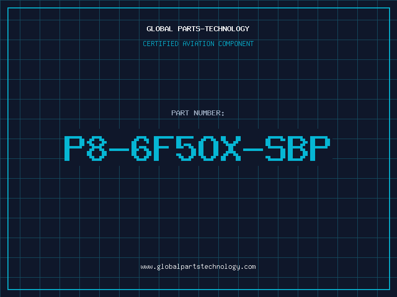 Aviation Part P8-6F5OX-SBP