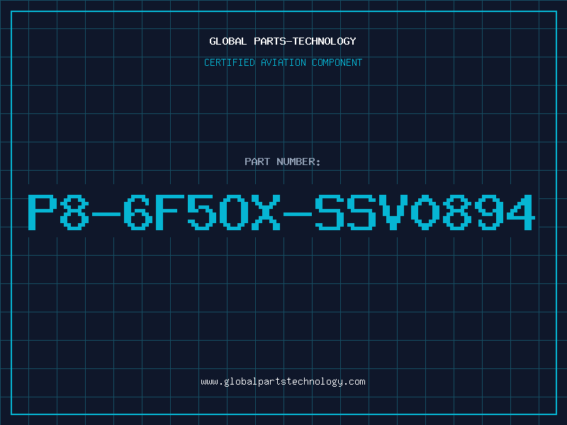 Aviation Part P8-6F5OX-SSV0894