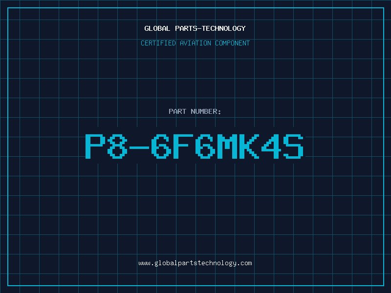 Aviation Part P8-6F6MK4S