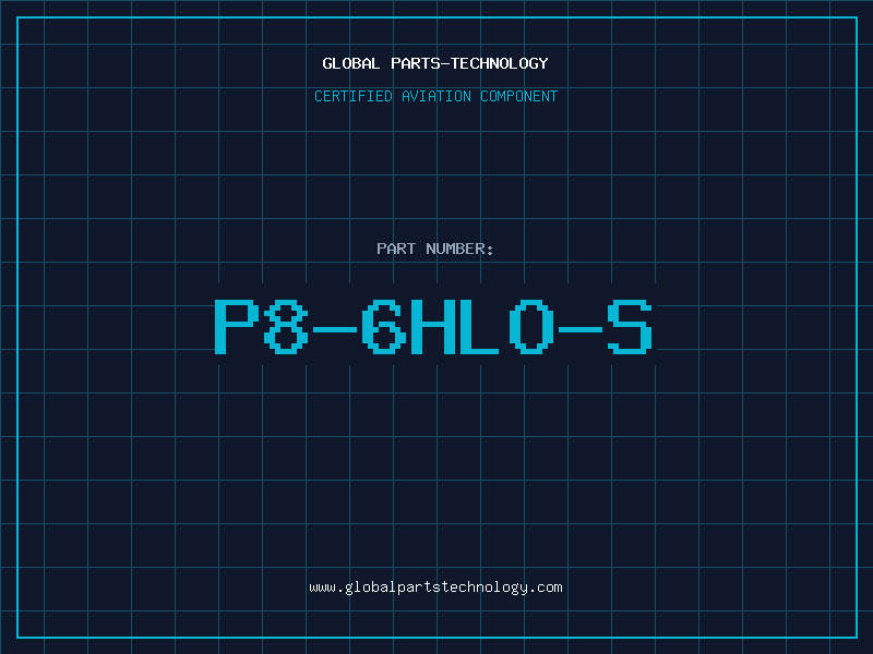 Aviation Part P8-6HLO-S