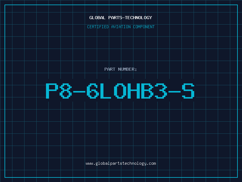 Aviation Part P8-6LOHB3-S