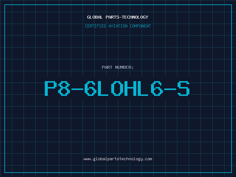 Aviation Part P8-6LOHL6-S