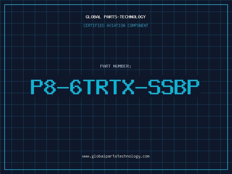 Aviation Part P8-6TRTX-SSBP