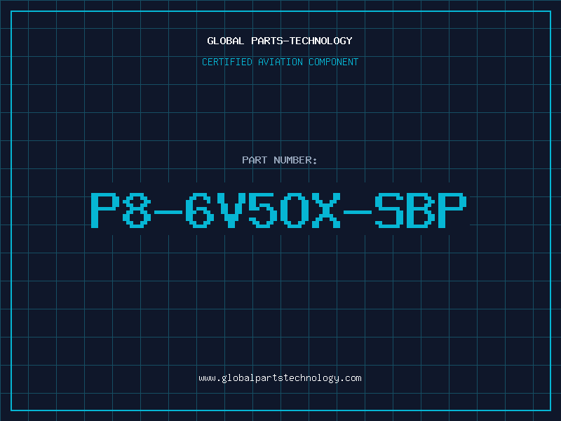 Aviation Part P8-6V5OX-SBP