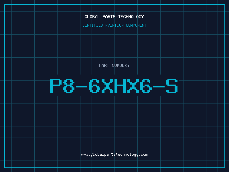 Aviation Part P8-6XHX6-S