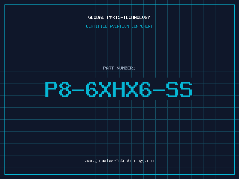 Aviation Part P8-6XHX6-SS