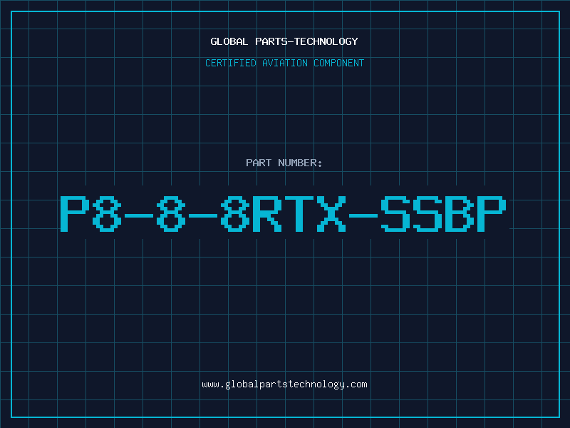 Aviation Part P8-8-8RTX-SSBP