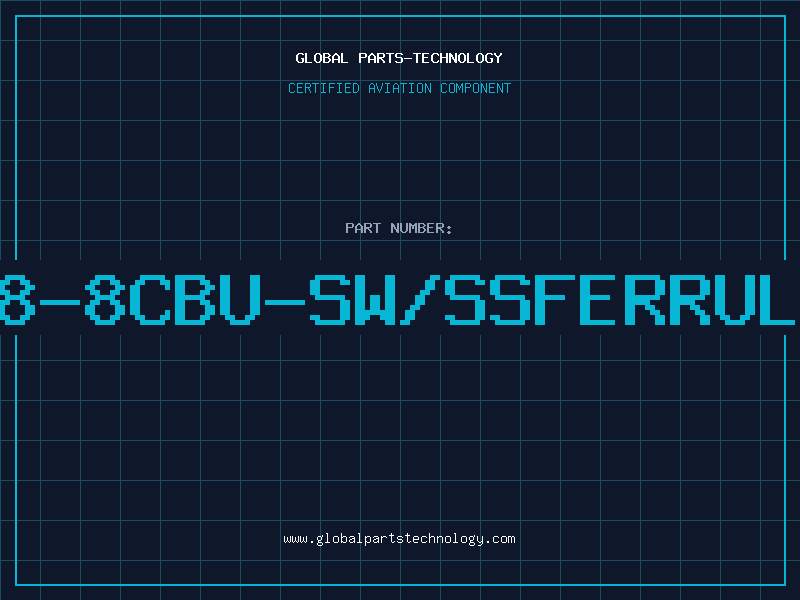Aviation Part P8-8CBU-SW/SSFERRULE