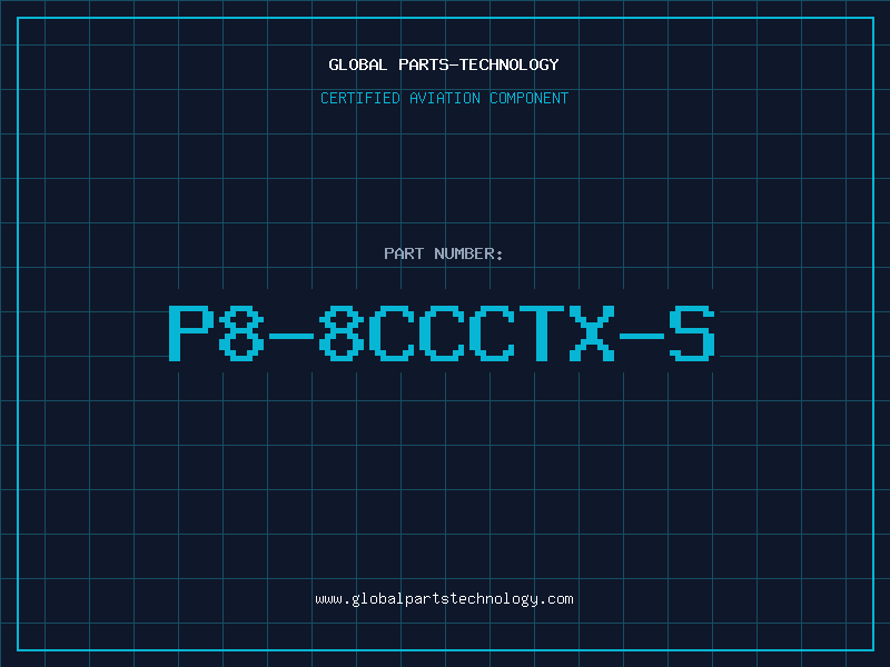 Aviation Part P8-8CCCTX-S