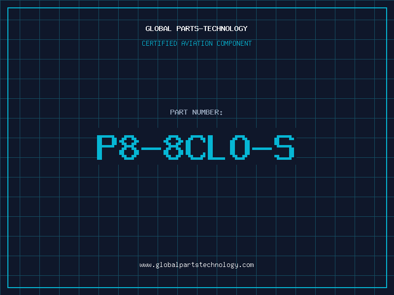 Aviation Part P8-8CLO-S