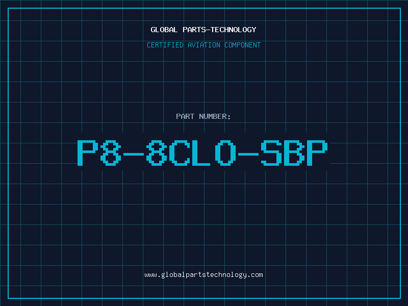 Aviation Part P8-8CLO-SBP