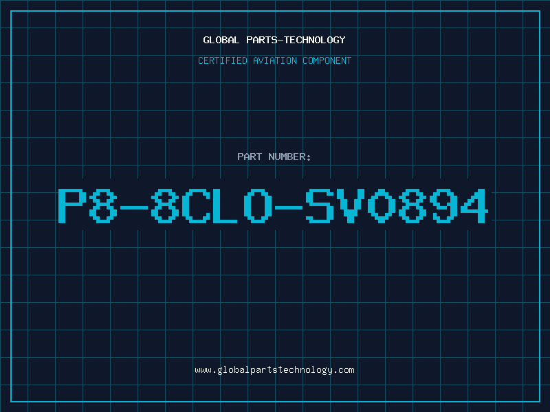 Aviation Part P8-8CLO-SV0894