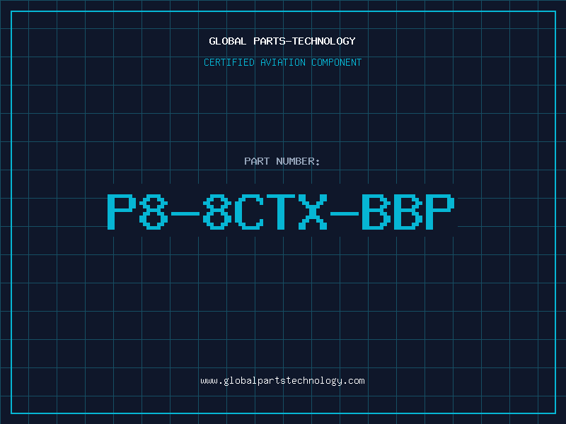 Aviation Part P8-8CTX-BBP