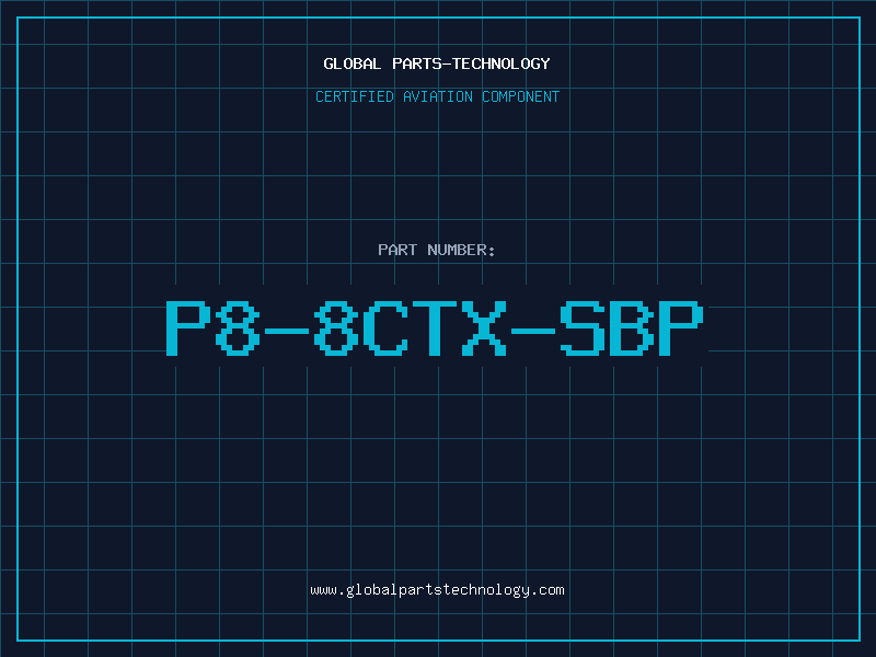 Aviation Part P8-8CTX-SBP