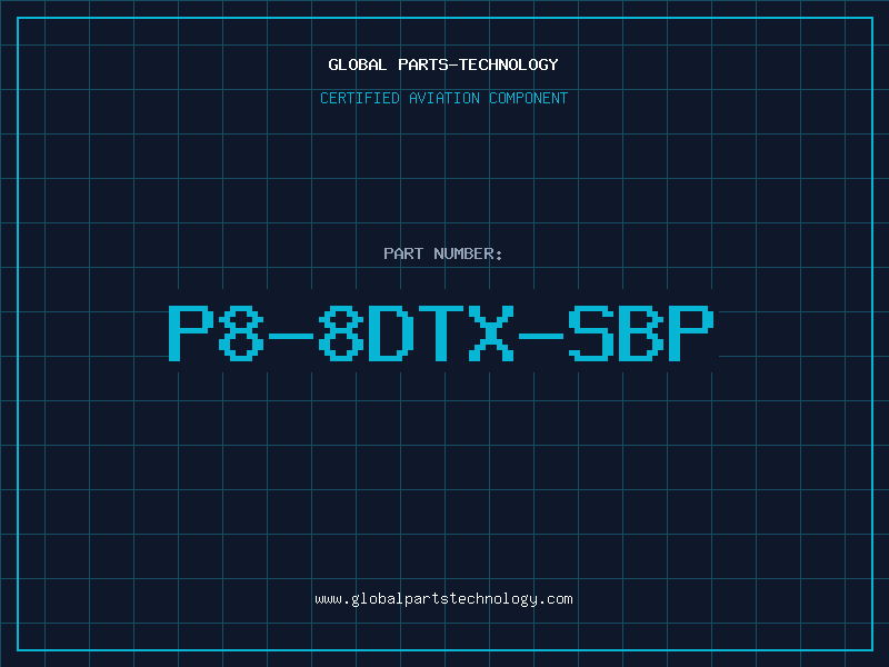 Aviation Part P8-8DTX-SBP
