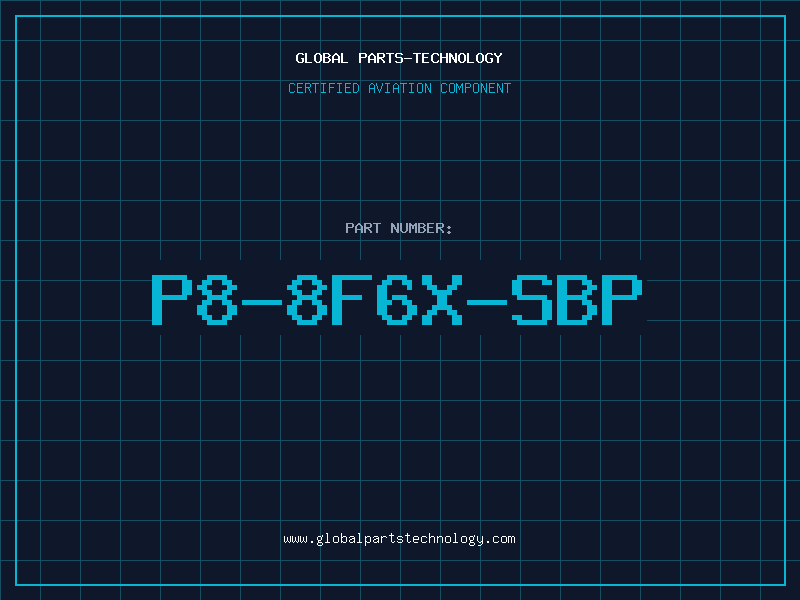 Aviation Part P8-8F6X-SBP