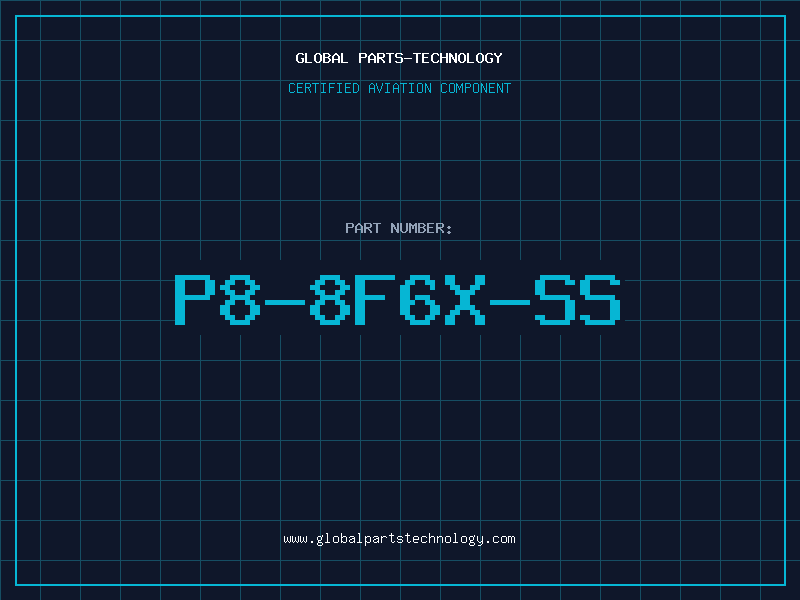 Aviation Part P8-8F6X-SS