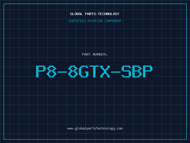 Aviation Part P8-8GTX-SBP