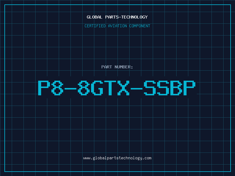 Aviation Part P8-8GTX-SSBP