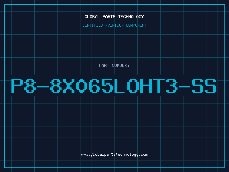 Aviation Part P8-8X065LOHT3-SS