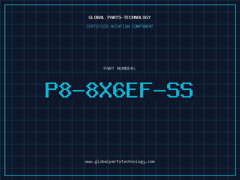 Aviation Part P8-8X6EF-SS