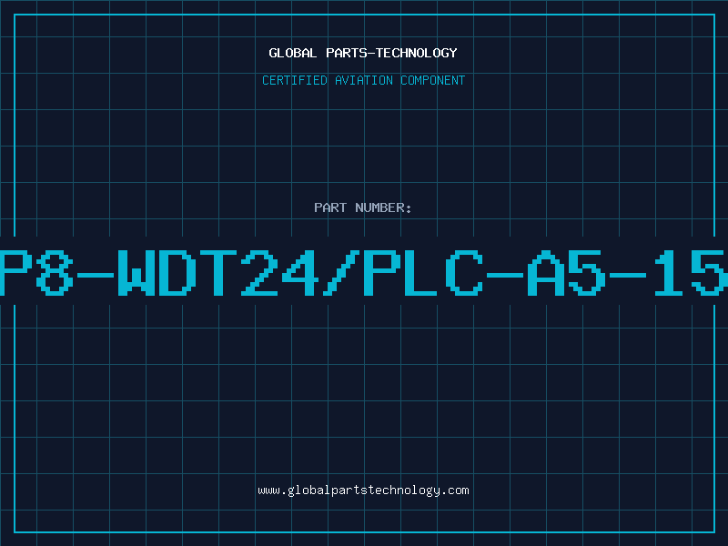 Aviation Part P8-WDT24/PLC-A5-15