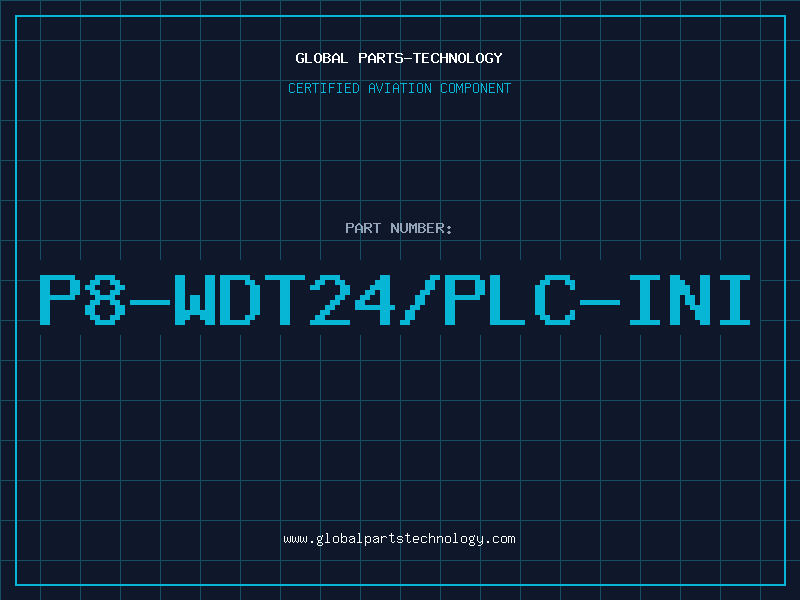 Aviation Part P8-WDT24/PLC-INI