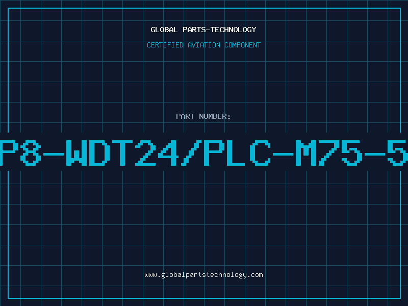 Aviation Part P8-WDT24/PLC-M75-5
