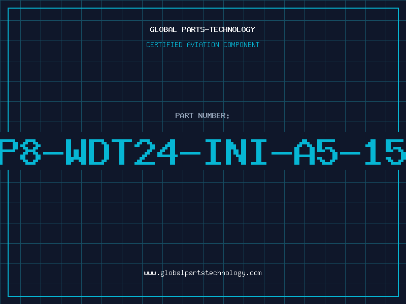 Aviation Part P8-WDT24-INI-A5-15